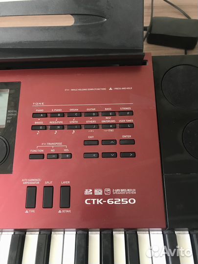 Продам синтезатор Casio CTK-6250