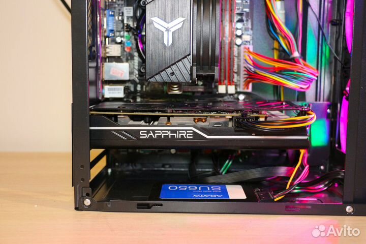 Мощный игровой пк Intel/16л.ядер/SSD512/DDR16/RX58