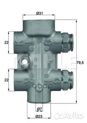 Термостат масляной системы TO880 Mahle/Knecht