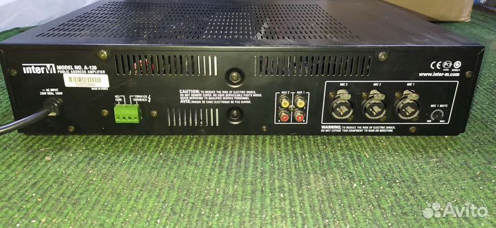 Трансляционный усилитель-микшер inter M A-120