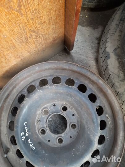 Штампованные диски mercedes е-class w210