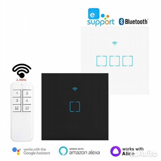 Умный дом, умное мини-реле Wi-Fi, 1/2/3/4 канала