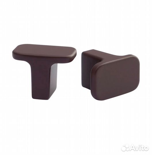 Ручка икеа хаккос 1.5 см, темно-красный