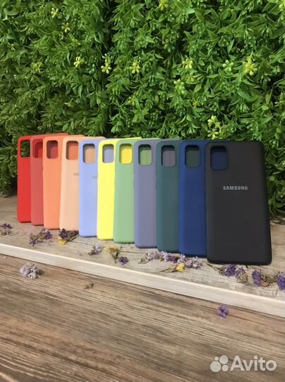 Чехол силиконовый Samsung A41
