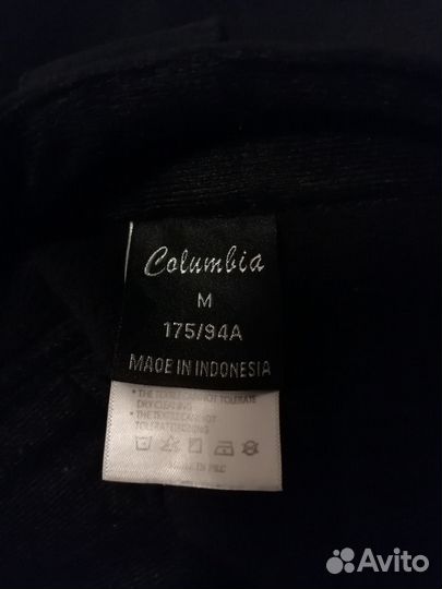 Штаны софтшелл утеплённые Columbia, чёрные, 46/170