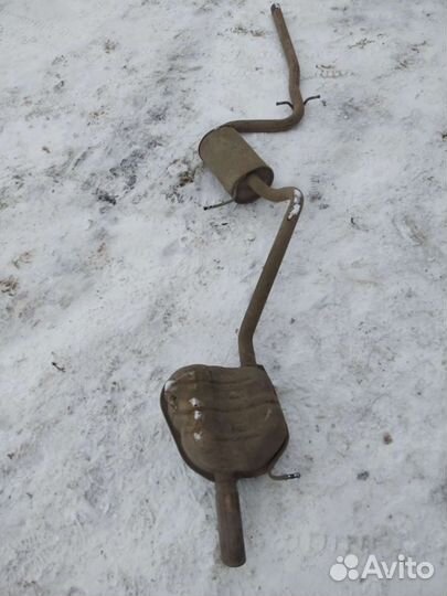 Глушитель резонатор Volkswagen jetta 6