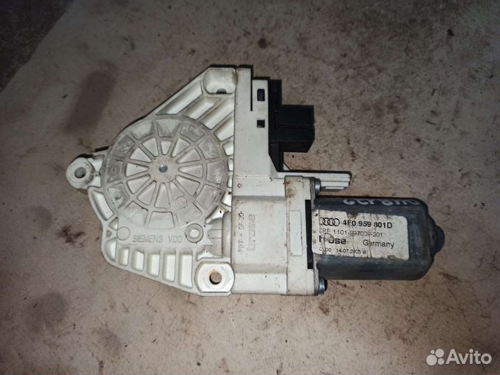4F0959801D Моторчик стеклоподъемника Audi A6 C6