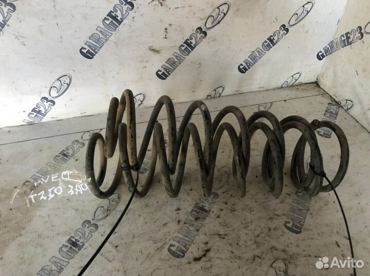 Пружина амортизатора задняя Chevrolet Aveo T250