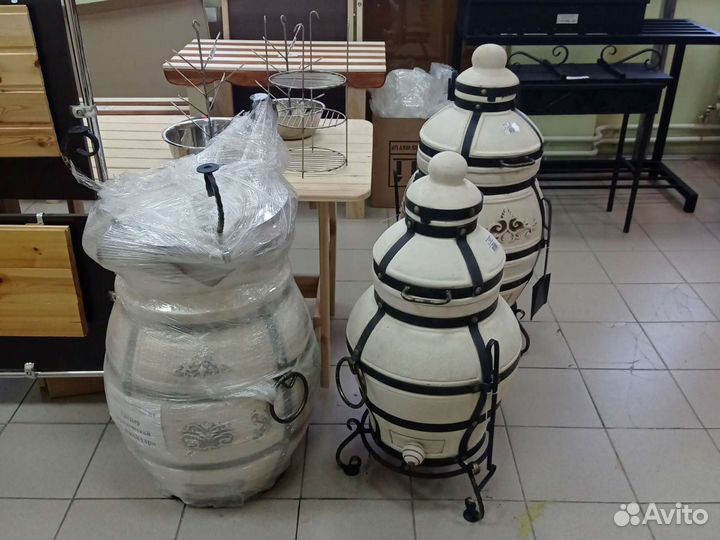 Тандыры, казаны, мангалы, коптильни