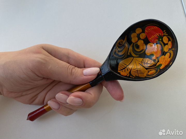 Ложка деревянная новая