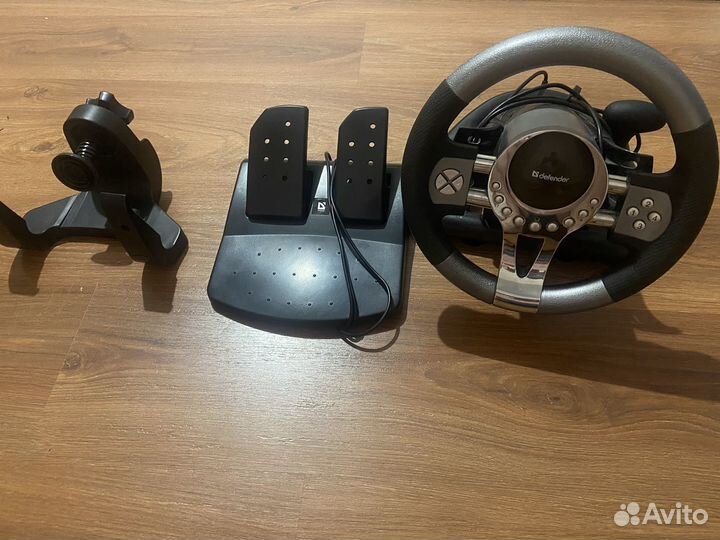 Комплект Defender Forsage GTR for PC,чернвй/серый