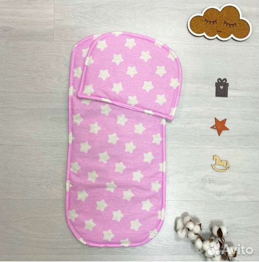 Комплект в коляску (матрас и подушечка)