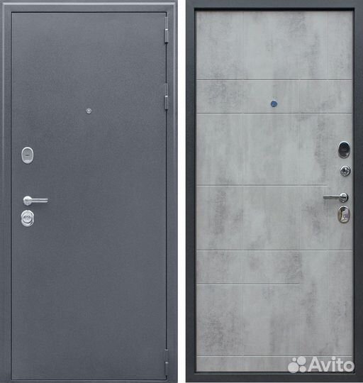 Дверь входная Спартак Бетон