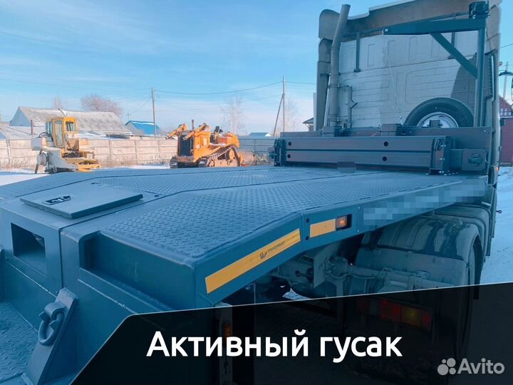 Полуприцеп трал (тяжеловоз) Трансприцеп Низкорамный, 2025
