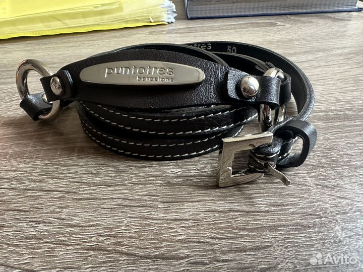 Ремень женский кожаный