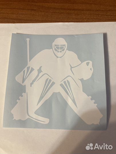 Наклейки для автомобиля хоккей