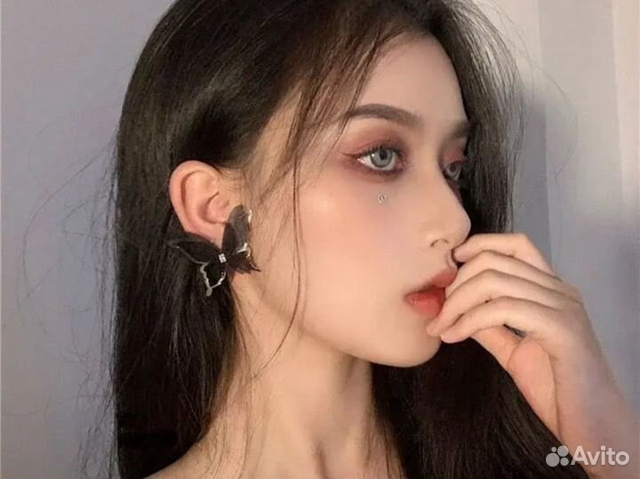 Серьги Schmetterling