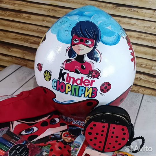 Подарок сюрприз Леди Баг киндер с наполнением