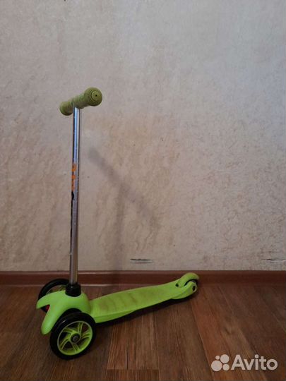 Самокат детский трехколесный бу
