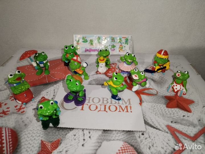 Киндеры серия лягушки
