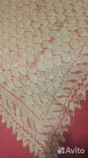 Палантин пуховый Оренбургский, платки