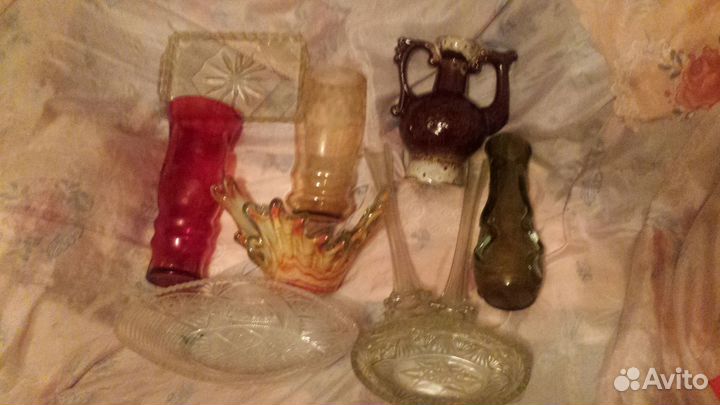 Вазы разные.Периода СССР и позже