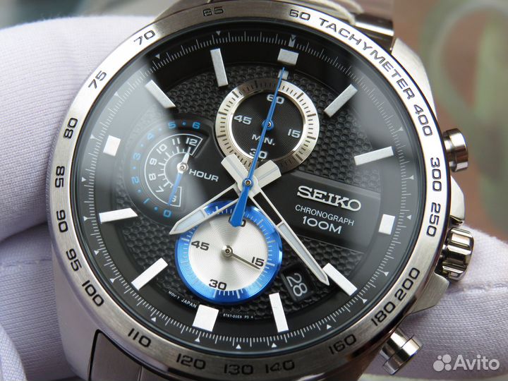 Часы Seiko (Сейко) Chronograph Sports Date