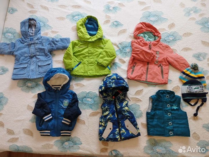 Одежда импортная для мальчика или двойни, р. 80