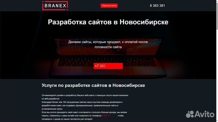 Создание сайтов в Омске. Оплата по готовности