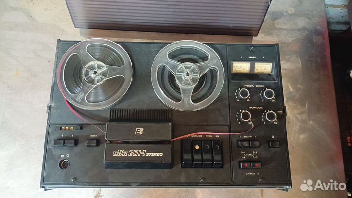Катушечный магнитофон elfa 201-1 stereo