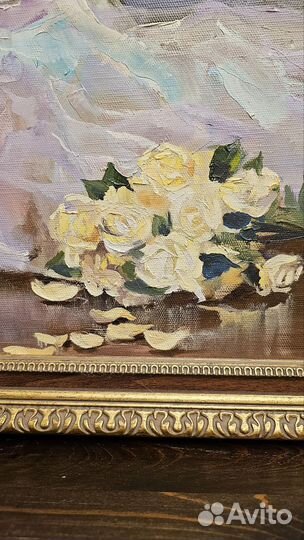 Картина маслом на холсте в раме