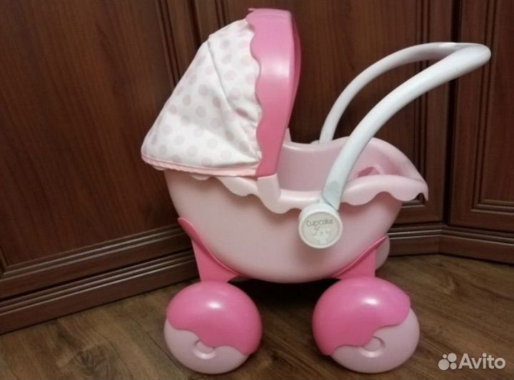 Коляска кукольная cupcake