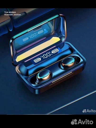 Беспроводные наушники F9 +Функциия Power Bank