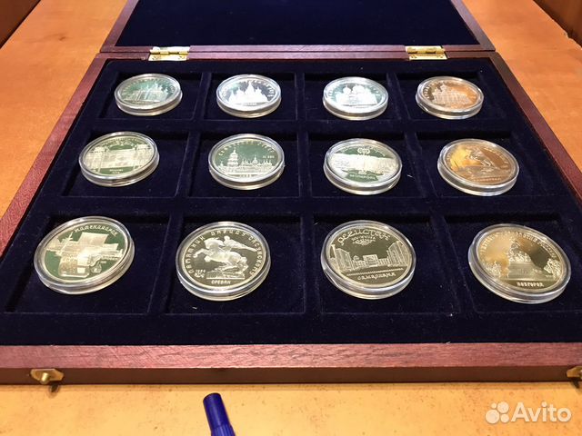 Юбилейные монеты СССР пруф