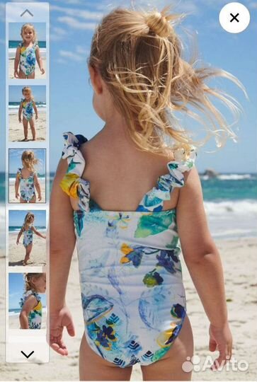 Купальник для девочки новый 98 next