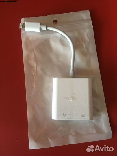 iPhone Lightning USB 3.0 переходник adapter