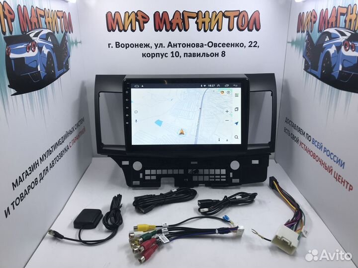 Магнитола Mitsubishi Lancer 10 android