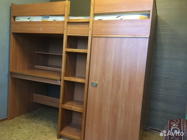 Мебель для детской, кровать-чердак Скаут Триера