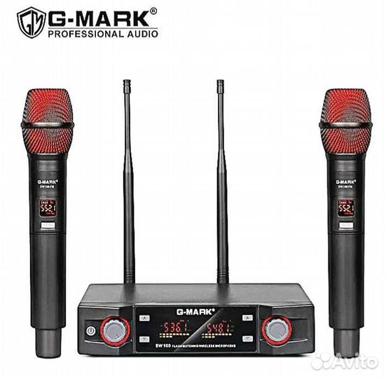 Професс. радиосистема EW100 (для караоке) новая