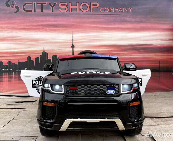 Электромобиль детский range полиция