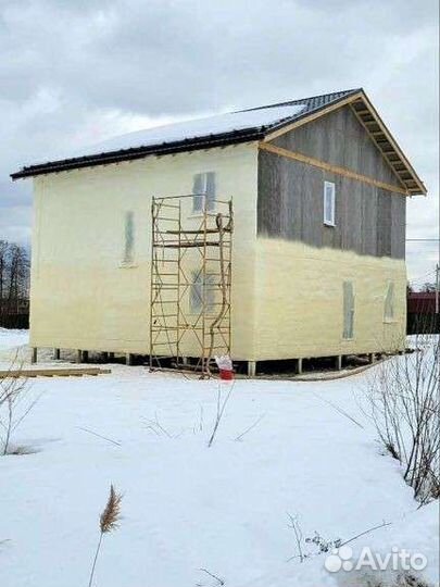 Утепление пенополиуретаном. Ппу.пеной