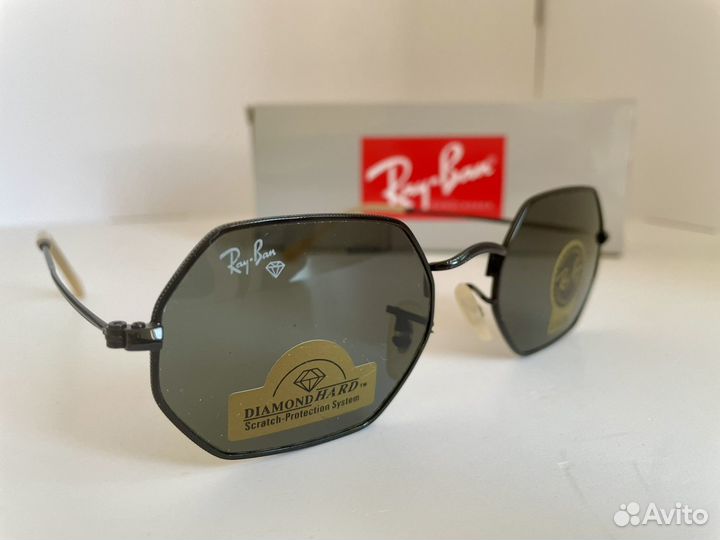 Солнцезащитные очки Ray Ban Hexagonal стелкло