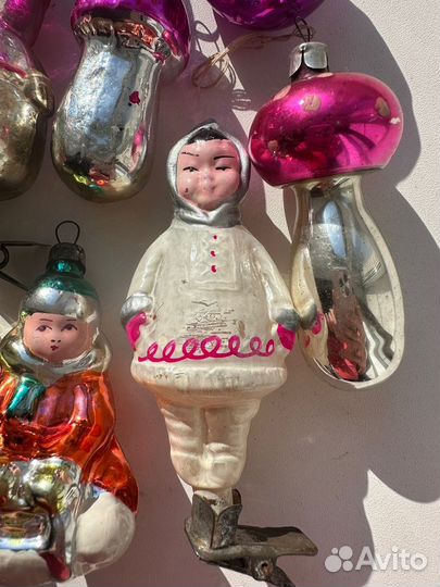 Елочные игрушки СССР
