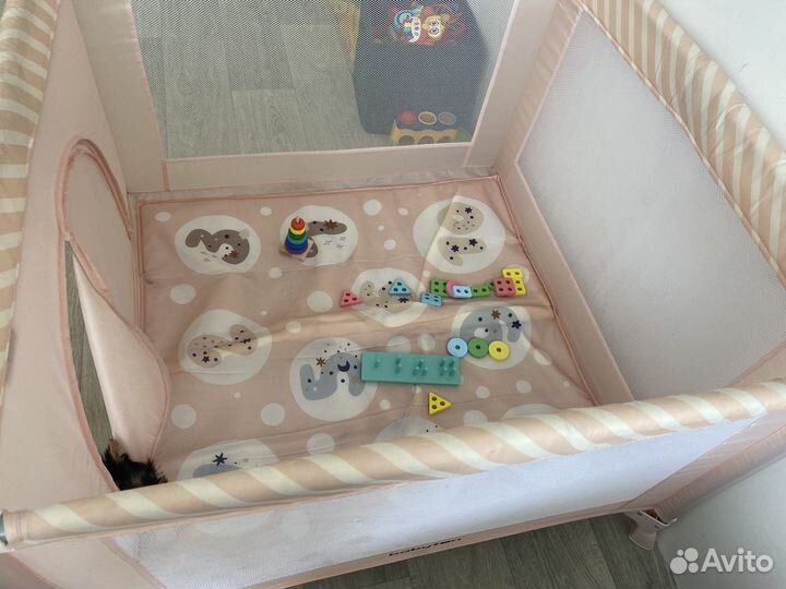 Манеж детский складной игровой