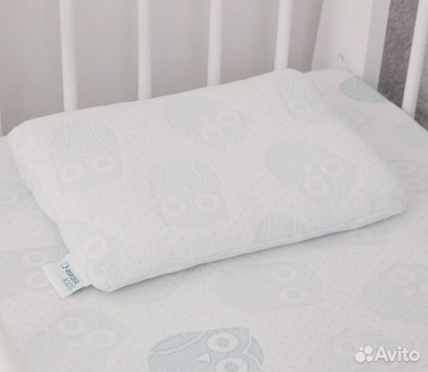 Подушка детская ортопедическая аскона 1+