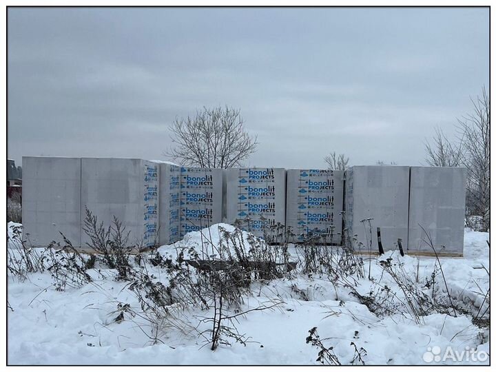 Газосиликатные блоки газоблоки Bonolit