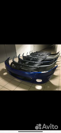 Бампер передний на все марки автомобилей в цвет
