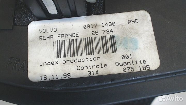 Двигатель отопителя Volvo S70 / V70, 2000