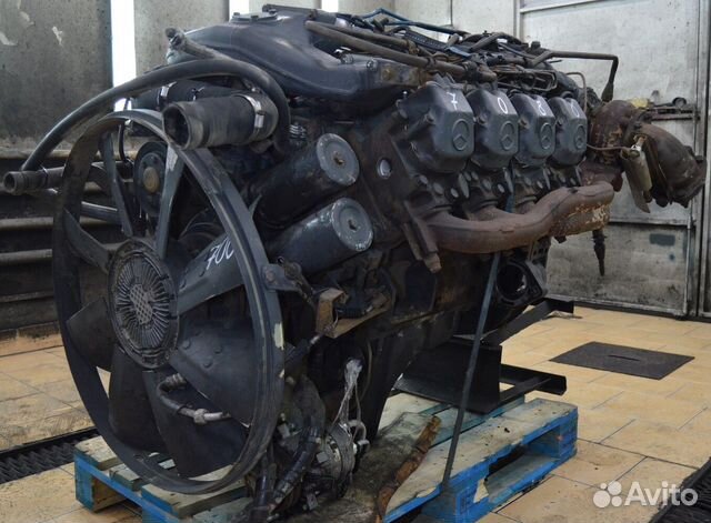 Двигатель Neoplan OM442A 901.404, 14.6л., 290лс, T