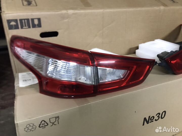 Задние фонари nissan qashqai j11